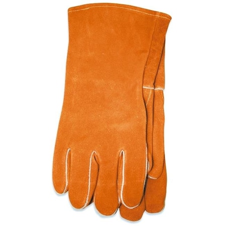 Us Forge US Forge 99408 Welding Gloves Leather; XL - Brown 99408